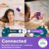 WE-VIBE - SYNC 2 VIBRADOR AJUSTABLE PARA PAREJAS VERDE TERCIOPELO