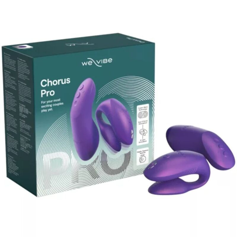 WE-VIBE - CHORUS PRO VIBRADOR PREMIUM PARA PAREJAS MORADO CÓSMICO