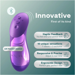 WE-VIBE - CHORUS PRO VIBRADOR PREMIUM PARA PAREJAS MORADO CÓSMICO