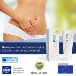 500 COSMETICS - CREMA HEMAPRO PARA EL TRATAMIENTO DE LAS HEMORROIDES