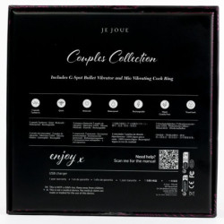 JE JOUE - conjunto de vibradores Couples Collection para parejas