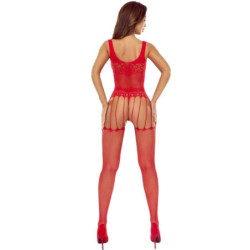 PASSION - body rojo floral BS119