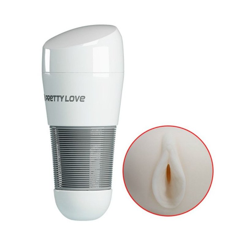 PRETTY LOVE KITTY MASTURBADOR BLANCO VAGINA