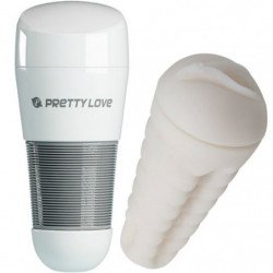 PRETTY LOVE KITTY MASTURBADOR BLANCO VAGINA