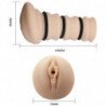 CRAZY BULL - MASTURBADOR CON ANILLOS - MODELO VAGINA 2