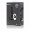 B-VIBE -TRIPLET ANAL CONTROL REMOTO BEADS NEGRO