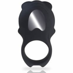 MIA - ANILLO PARA PENE COLOSSEO CON CONTROL REMOTO NEGRO