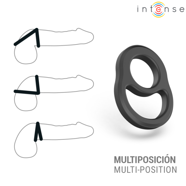 INTENSE - RICHARD DOUBLE PENIS RING MODEL 3