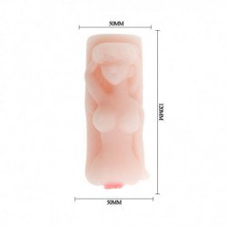 BAILE - TENTACIÓN PASIÓN MUJER TORSO MASCULINO MINI MASTURBADOR