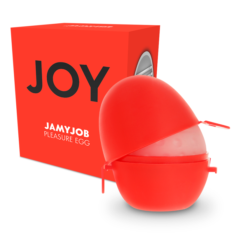 JAMYJOB HUEVO MASTURBADOR DISCRETO VERSION ROJO JOY