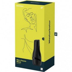 SATISFACTOR - MASTURBADOR PARA HOMBRE CLÁSICO NEGRO