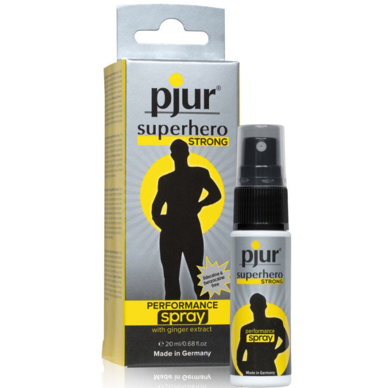 PJUR - SPRAY RETARDANTE FUERTE SUPERHERO 20 ML