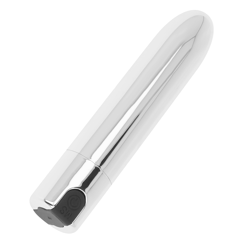 OHMAMA - BALA VIBRADORA DE PLATA DE 9,5 CM
