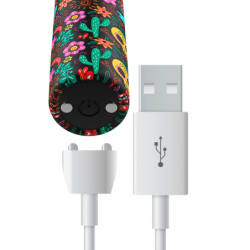 BALAS PERSONALIZADAS - BALA MAGNÉTICA RECARGABLE CON FORMA DE CALAVERA, 10 INTENSIDADES
