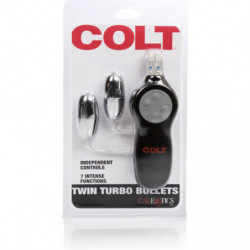 CALEXOTICS - BALAS DOBLES TURBO COLT DE 7 FUNCIONES