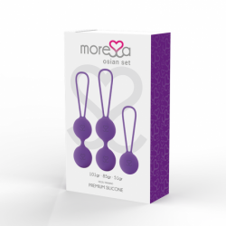 MORESSA - SET OSIAN PREMIUM SILICONA LILA