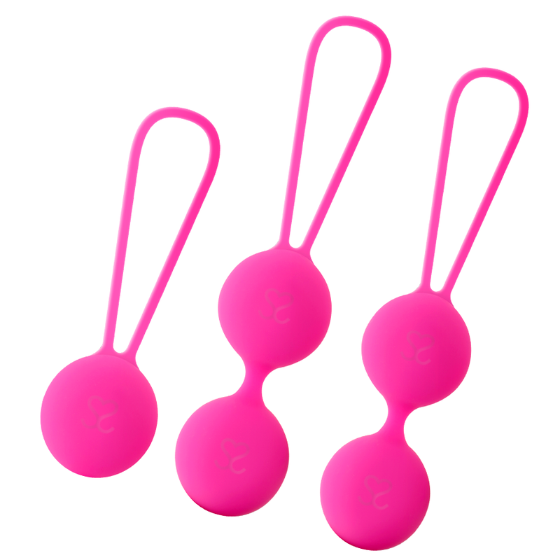 MORESSA - SET OSIAN PREMIUM SILICONA ROSA (Osian Uno - 51 g | Osian Dos - 101 g | Osian Tres - 85 g)