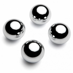 METAL HARD - JUEGO DE 2 BOLAS MAGNÉTICAS DE 10 MM