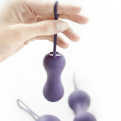 JE JOUE - BOLAS DE KEGEL DE AMIGOS - MORADO