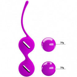 PRETTY LOVE - BOLAS ORGÁSMICAS EJERCICIO DE KEGEL PARA INTENSIFICAR LOS PIES EN LILA