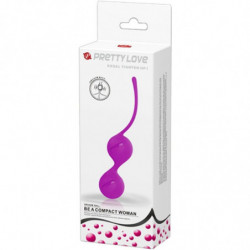 PRETTY LOVE - BOLAS ORGÁSMICAS EJERCICIO DE KEGEL PARA INTENSIFICAR LOS PIES EN LILA