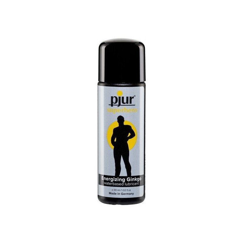 PJUR - LUBRICANTE ENERGIZANTE SUPERHÉROE GINKGO 30 ML