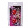 BAILE - BOLAS GEMELAS ROSAS BOLAS CHINAS UNISEX