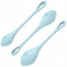 SATISFYER - CONJUNTO DE ENTRENAMIENTO YONI POWER 2 AZUL