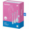 SATISFYER - CONJUNTO DE ENTRENAMIENTO YONI POWER 2 AZUL