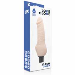 LOVECLONE - DAVEN AUTOLUBRICACIÓN REALISTA 23,8 CM -O- 3,8 CM