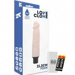 LOVECLONE - VIBRADOR AUTOLUBRICANTE FINN 21,2 CM -O- 3,8 CM
