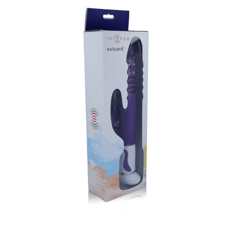 INTENSO - VIBRADOR ROTATORIO ARRIBA Y ABAJO ESTUARD LILA