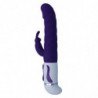 VIBRADOR ROTATOR INTENSO DE SILICONA LILA
