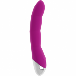 OHMAMA VIBRADOR 6 MODOS Y 6 VELOCIDADES LILA 21.5 CM