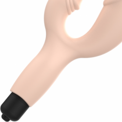 OHMAMA - VIBRADOR CLÁSICO CONEJO EDICIÓN NAVIDEÑA CARNE