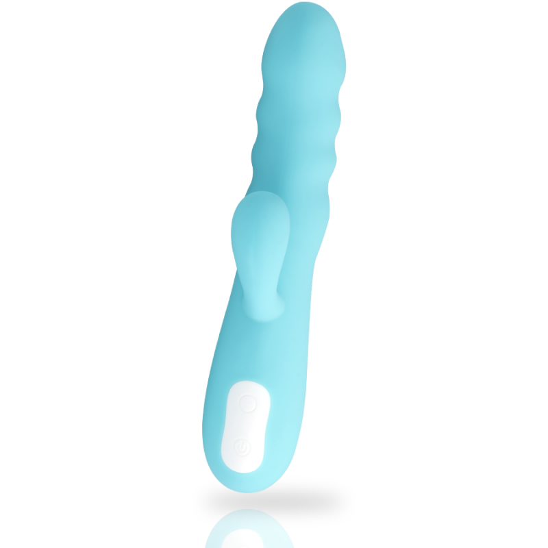 MIA EIFFEL VIBRADOR ROTADOR AZUL TURQUESA