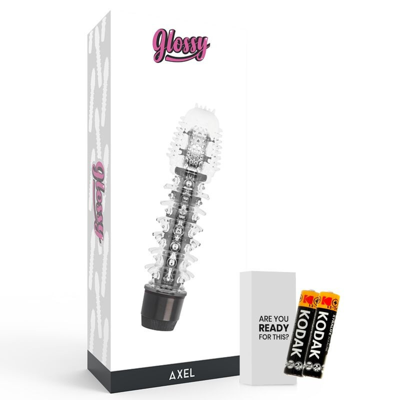 GLOSSY - VIBRADOR NEGRO AXEL