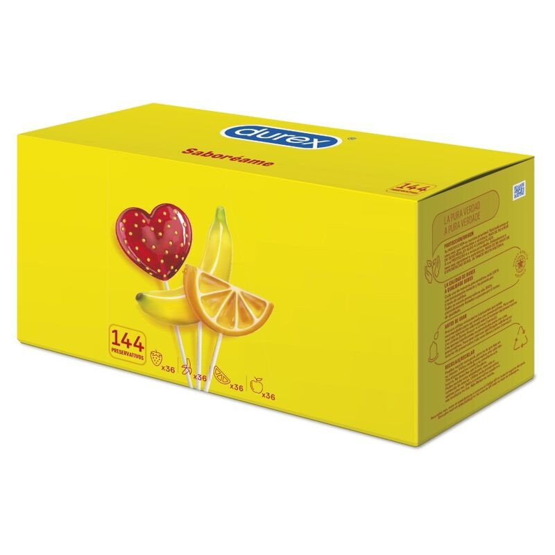DUREX - FRUTAS DEL PLACER 144 UNIDADES