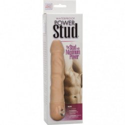 CALEXOTICS - VIBRADOR DE PIEL CON VARILLA DE POTENCIA