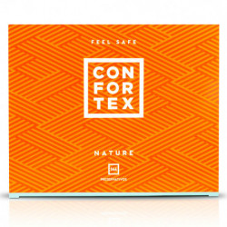 CONFORTEX - CAJA DE PRESERVATIVOS NATURALES 144 UNIDADES