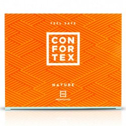 CONFORTEX - CAJA DE PRESERVATIVOS NATURALES 144 UNIDADES