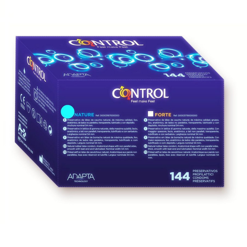 CONTROL - PRESERVATIVOS NATURALES 144 UNIDADES