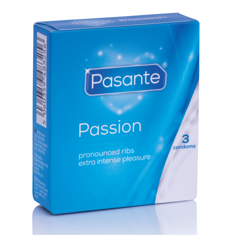 PASANTE PRESERVATIVOS PUNTEADOS MÁS PLACER 3 UNIDADES
