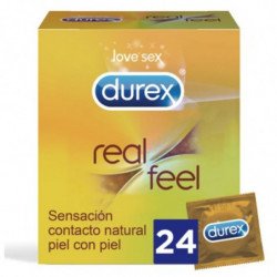 DUREX - SENSACIÓN REAL 24 UDS