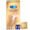 DUREX - PRESERVATIVOS DE SENSIBILIDAD REAL SIN LÁTEX - 12 UNIDADES