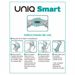 UNIQ - PRESERVATIVOS INTELIGENTES SIN LÁTEX PARA PREERECCIÓN (3 UNIDADES)