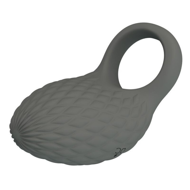 PRETTY LOVE - ANILLO VIBRADOR RECARGABLE CON TEXTURA Y ESTIMULADOR