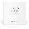 LELO - CAJA DE PRESERVATIVOS HEXAGONALES (3 UNIDADES)