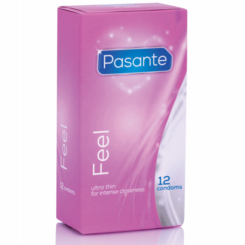 PRESERVATIVOS PASANTE ULTRA FINOS PARA SENSITIVE - 12 UNIDADES