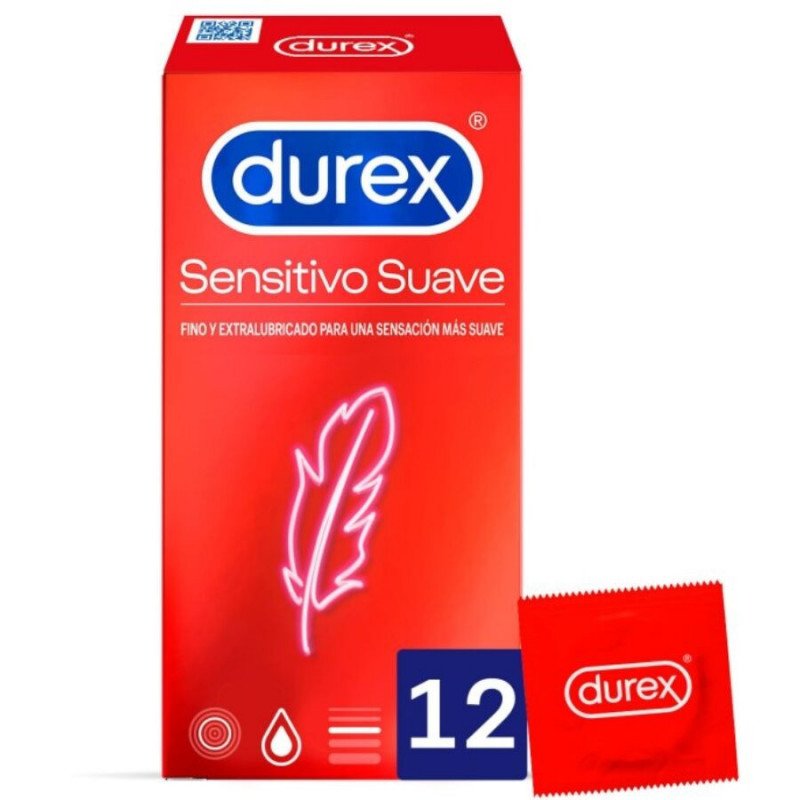 DUREX - PRESERVATIVOS PARA PERSONAS SENSIBLES 12 UNIDADES